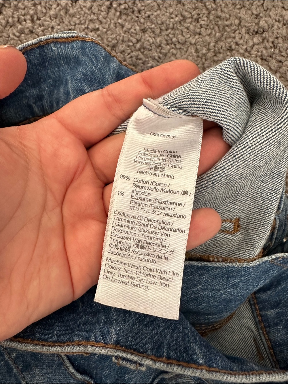 Madewell 90s Straight Utility Jeans - Picture 5 of 9